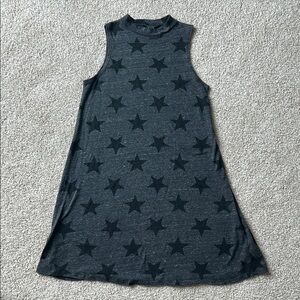 Alternative Sleeveless Star Pattern Dress
